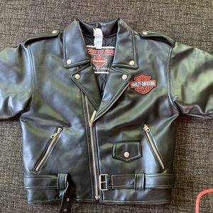 Youth Harley Davidson Black Jacket!  Size 12/14